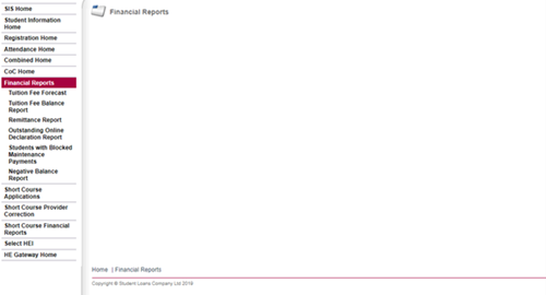 Financial Reporting